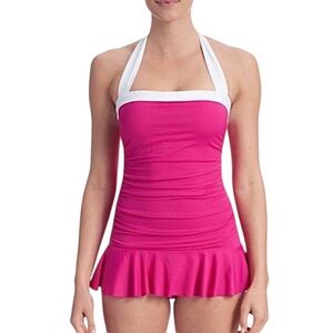 Ralph Lauren Bel Aire Skirted Swimsuit